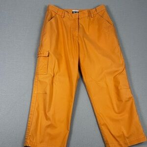 adidas Women's Orange Cargo Pants